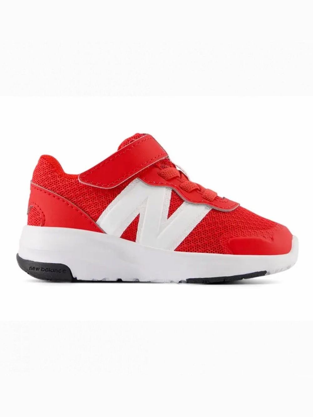 New Balance Kids DynaSoft 578 V1 Hook and Loop Running Shoe "True Red / White"